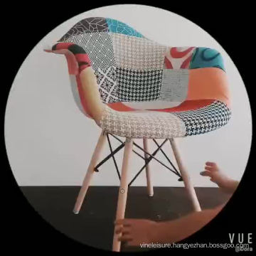 Fashionable Low Price Patchwork PP Chair for Sale